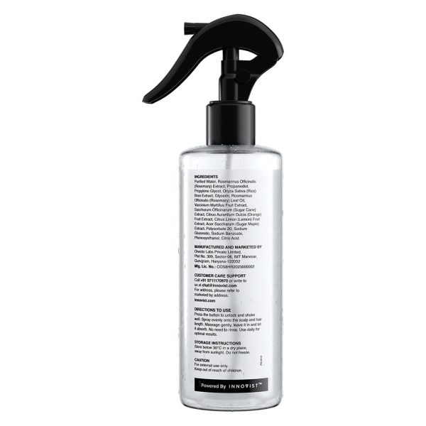 Bare Anatomy Rosemary Water Spray for Hair Growth 200ml