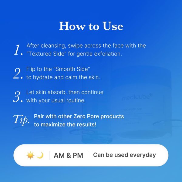 Medicube Toner Pads for Exfoliation and Pore Care