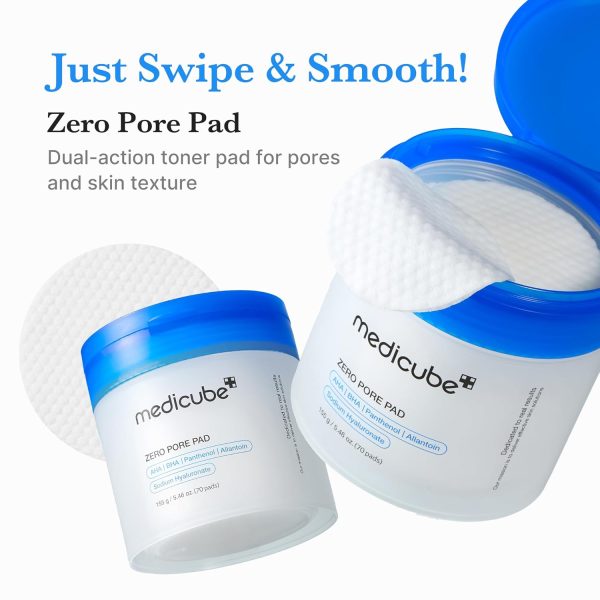 Medicube Toner Pads for Exfoliation and Pore Care