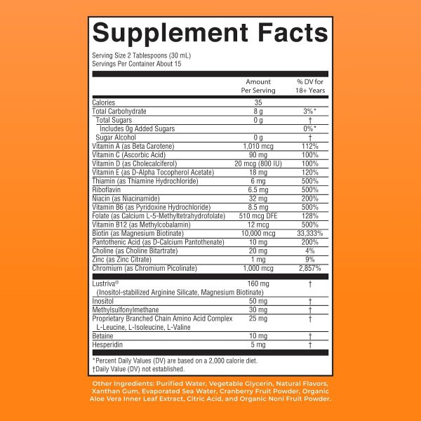 MARYRUTH'S Liquid Multivitamin + Hair Growth